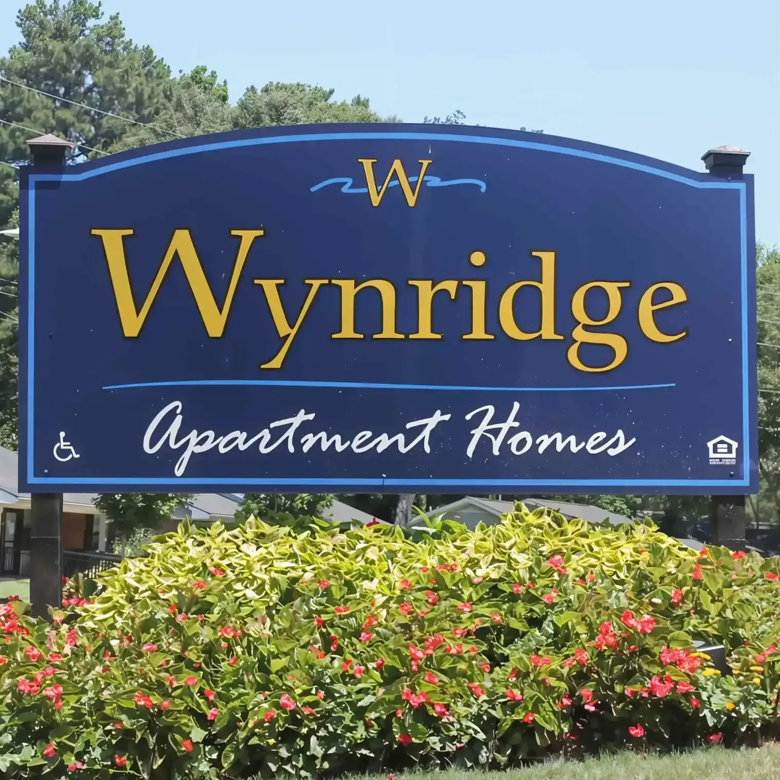 apartments marietta wynridge apartment homes sign